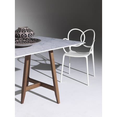 Fauteuil empilable Sissi plastique blanc Outdoor - Driade