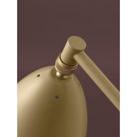 Lampadaire Gräshoppa métal marron vert / Grossman- Réédition 1947 - Gubi
