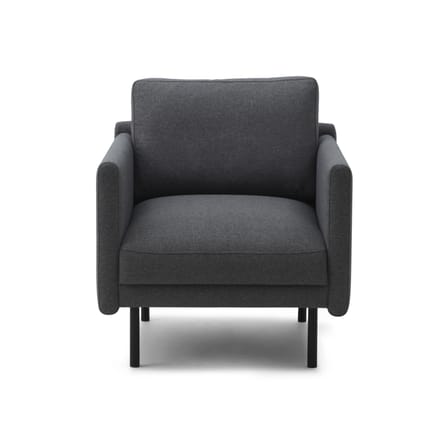 Poltrona imbottita Rar tessuto grigio - Normann Copenhagen