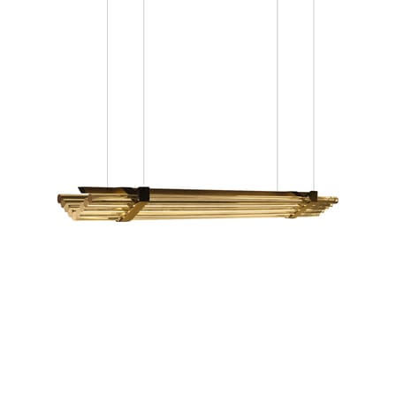 Suspension Seagull LED transparent / L 120 cm - DCW éditions