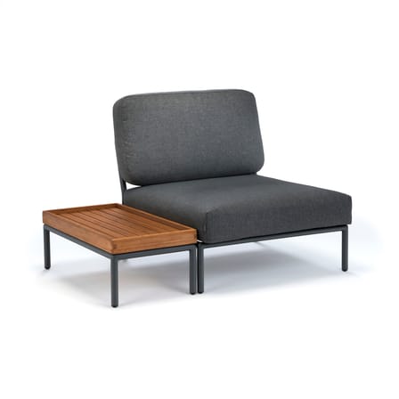 Table basse Level bois naturel / 40 x 81 cm - Bambou - Houe