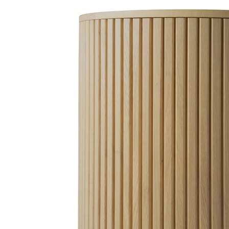 Table d'appoint Roller Max bois naturel / Coffre - Ø 40 x H 42 cm - Ethnicraft