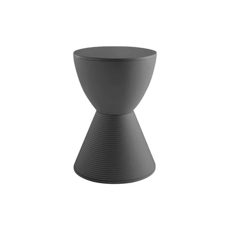 Tabouret Prince AHA plastique gris / Philippe Starck, 1996 - Kartell