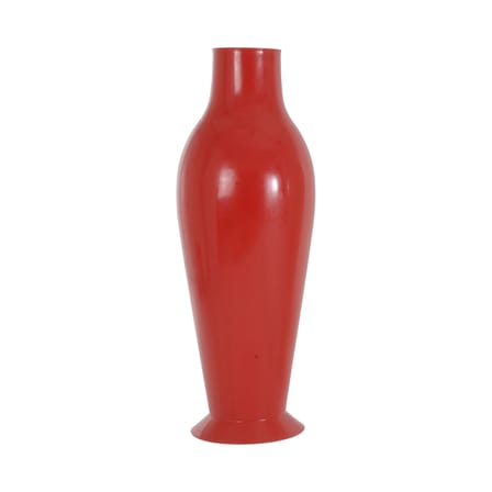 Pot de fleurs Miss Flower Power plastique rouge / H 164 cm - Philippe Starck, 2008 - Kartell