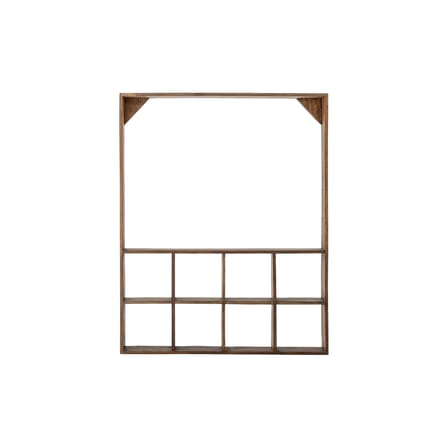 Etagère murale Marino / Vitrine - L 70 x P 10 x H 88 cm / Bois de récupération recyclé - Bloomingville
