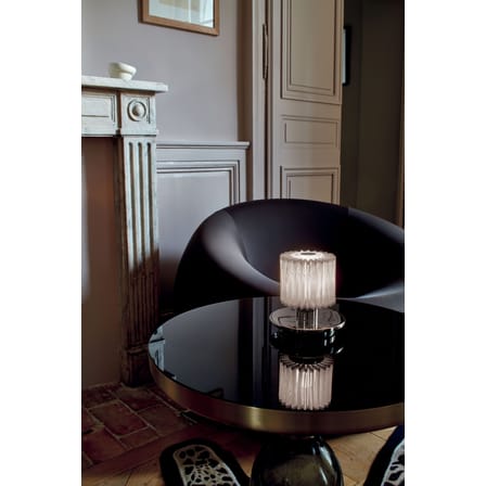 In The Sun Table LED Wireless rechargeable lamp glass gold metal / LED - USB charging - DCW éditions