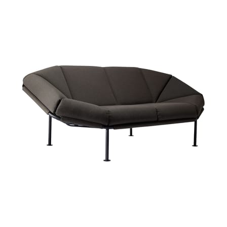 Canapé droit Atlas tissu vert / L 203 cm - KANN DESIGN