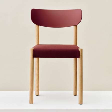 Chaise rembourrée Pack 11 / Dossier polypropylène - Hay