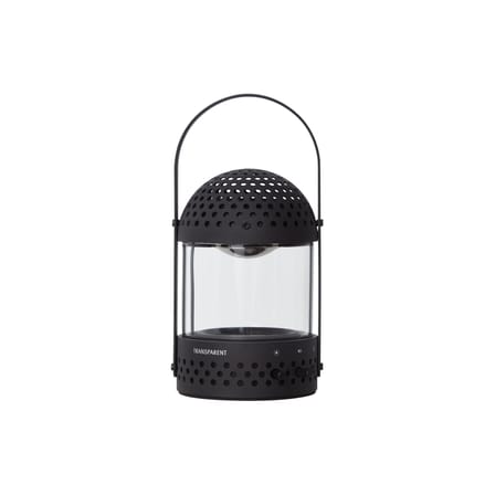 Enceinte Bluetooth portable Light Speaker verre noir / Lumineuse - Transparent Speaker