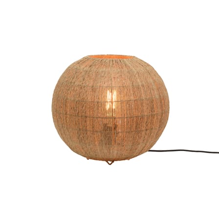 Lampada da tavolo Iguazu Large fibre beige / Juta - Ø 32 cm - GOOD&MOJO
