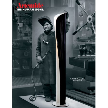 Lampadaire Cadmo LED métal noir - Artemide