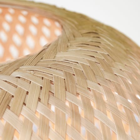 Lampe de table Barbados / Ø 25 x H 27 cm - Bambou - GOOD&MOJO