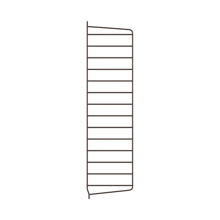 Montante murale  metallo marrone / ciascuno - H 75 x P 20 cm - String Furniture