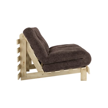 Canapé convertible Roots / L 140 cm - 3 positions / Structure pin clair - KARUP