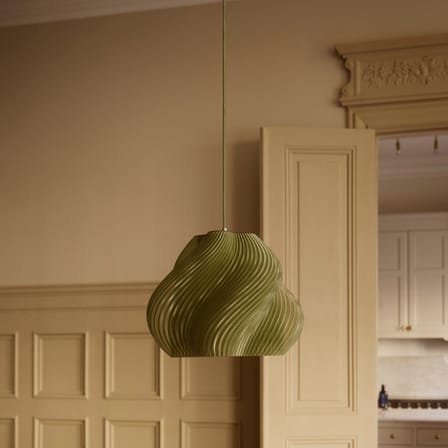 Suspension Soft Serve 03 vert / Ø 37 x H 30 cm - CRÈME ATELIER
