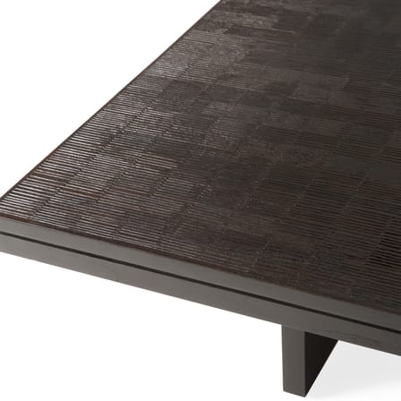 Table basse Grooves bois / 170 x 120 x H 34 cm - Ethnicraft