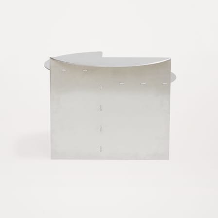 Table d'appoint Rivet Side métal / L 51,3 x P 51,3 x H 40 cm - Frama 
