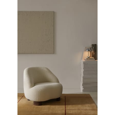 Tapis Cruise AP11  marron beige / 240 x 240 cm - Tissé main - &tradition