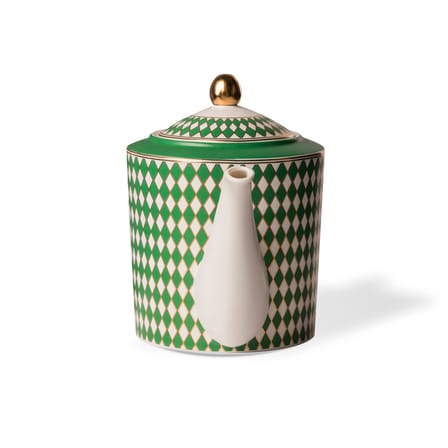 Théière Chess céramique vert / 1,1 L - Pols Potten