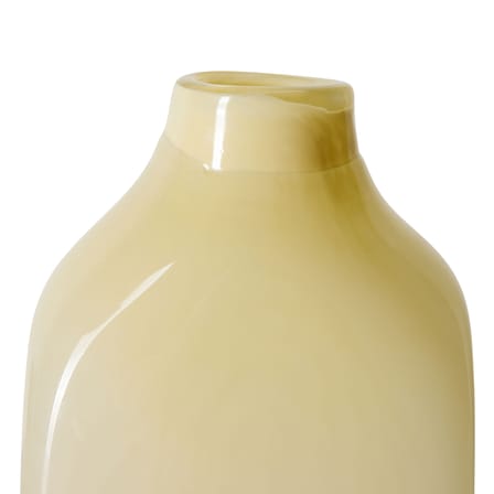 Vase Atelier Medium verre beige / H 23 cm - HK LIVING