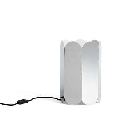 Abat-jour Arcs argent métal /Ø 20 x H 30 cm / Sans système électrique - Hay