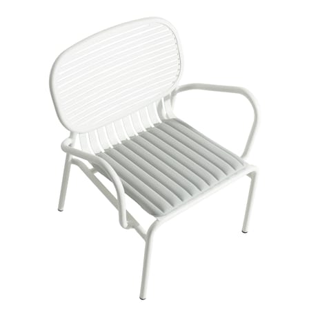 Accessoire  tissu gris / Coussin assise Week-End - Large / 48 x 42 cm - Petite Friture