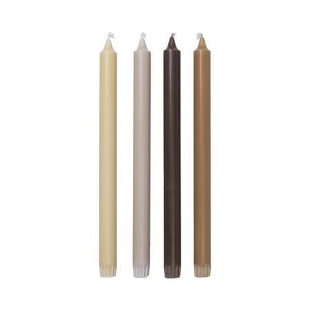 Set de 4 bougies longue Pure - Ferm Living