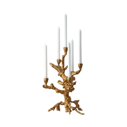 Chandelier Apple Tree métal or / Large - H 53 cm - Pols Potten