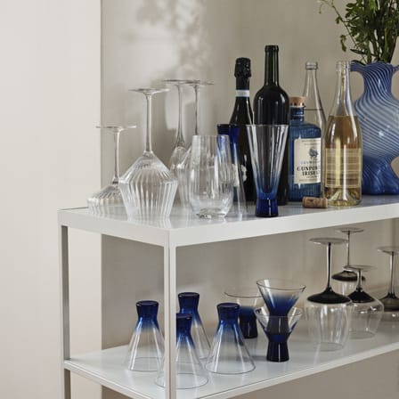 Cocktailglas Konus glas blau / Ø 8 x H 17 cm - 25 cl - BROSTE COPENHAGEN
