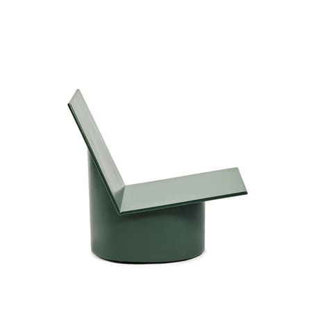 Fauteuil bas Valerie métal vert - Serax
