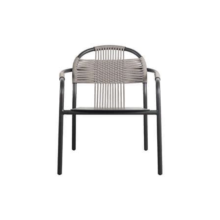 Fauteuil lounge empilable Cleo / Corde polypropylène - Vincent Sheppard