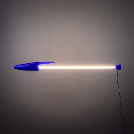 Lampe Bic Lamp bleu / LED - H 178 cm - Seletti