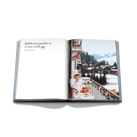 Livre Gstaad Glam / Langue Anglaise - Editions Assouline