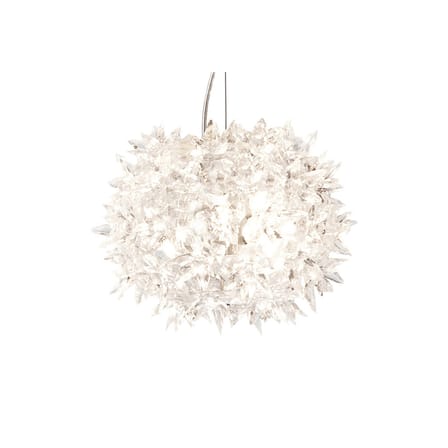 Suspension Bloom Bouquet plastique transparent / Small Ø 28 cm - Kartell