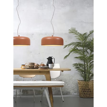 Suspension Marseille métal rose orange / Ø 48 ,5 cm - It's about Romi
