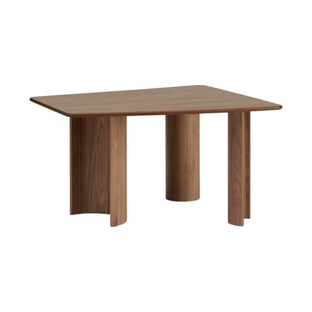 Table rectangulaire Re-Norm bois marron / 130 x 120 cm - Muuto