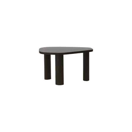 Tavolino Sculp Small legno marrone / 65 x 45,5 x H 39 cm - Normann Copenhagen