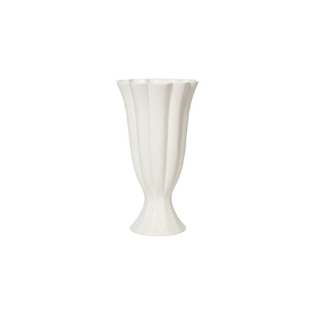 Vase Heli Large céramique blanc / Ø 17 x H 30 cm - BROSTE COPENHAGEN