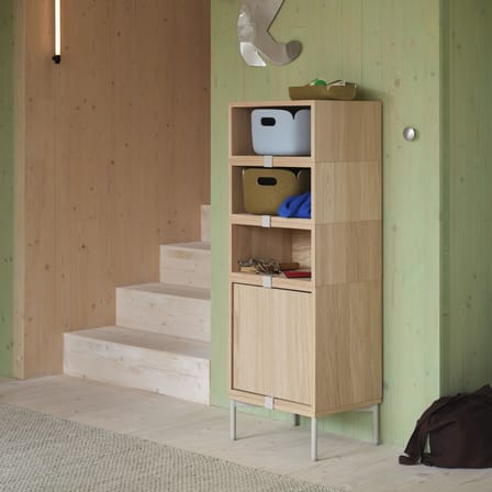 Accessoire / Base sur pieds L 43,5 x P 35 x H 17 cm - Pour module Stacked Medium - Muuto