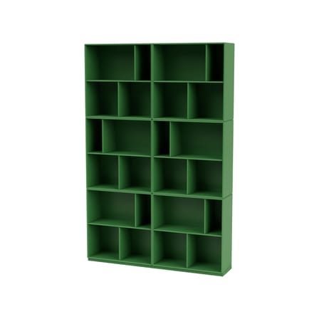 Bibliothèque Read bois vert / L 139,2 x P 30 x H 211,8 cm - MONTANA