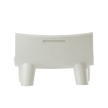Canapé de jardin 2 places Low Lita Love plastique blanc / L 118 cm - Paola Navone, 2010 - Slide