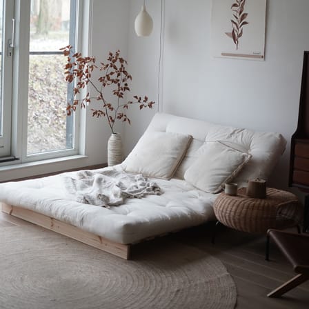 Canapé convertible Roots / L 140 cm - 3 positions / Structure pin clair - KARUP DESIGN