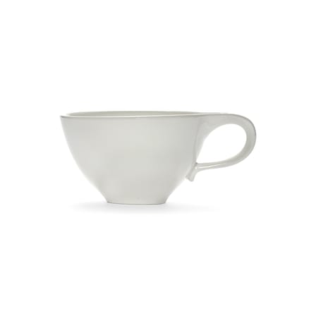 Cappuccino-Tasse Unity - Butterfly keramik weiß / Set von 2 - 15 cl - Serax