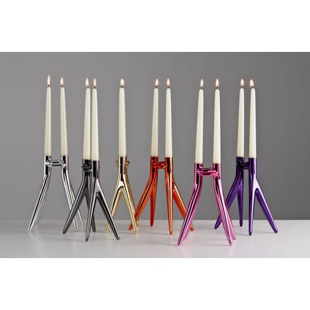 Chandelier Abbracciaio métal or / Philippe Starck, 2012 - Kartell