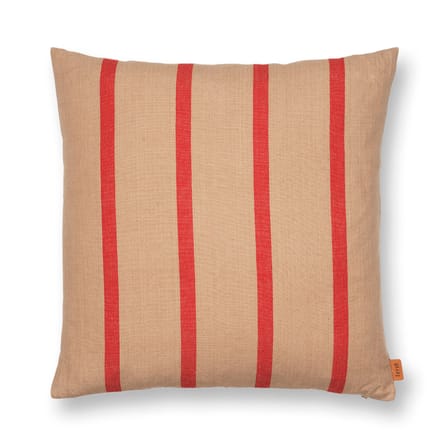 Coussin Grand tissu beige / Lin & coton - 50 x 50 cm - Ferm Living