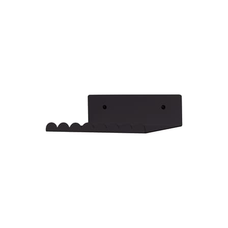Etagère murale Vibes Small métal noir / L 20 cm - NOBODINOZ