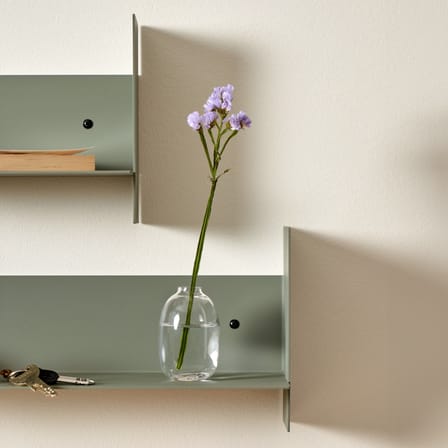 Étagère Pli métal vert / L 60 x P 15 cm - TIPTOE