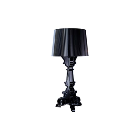 Lampe de table Bourgie plastique noir / H 68 à 78 cm - Ferruccio Laviani, 2004 - Kartell