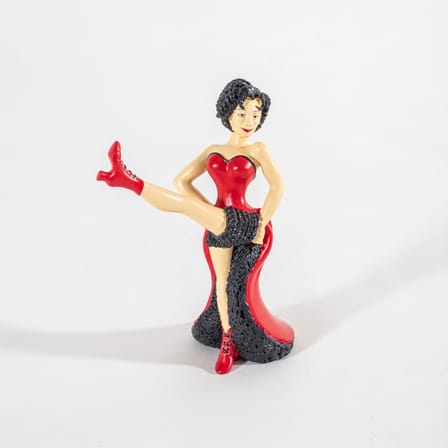 Lampe de table Circus Abatjour - Lucy tissu rouge - Seletti