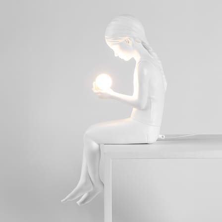 Lampe de table Inner Glow Mini Girl / 23,2 x 13,5 x H 49,5 cm - Seletti